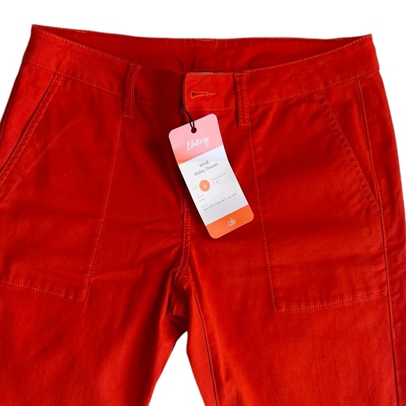 CABI UTILITY TROUSER IN CORAL #6046 - SIZE 4 - NWT! - Picture 6 of 9